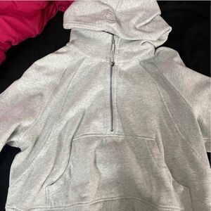 Lululemon Athletica Gray Cowl Neck Sweater